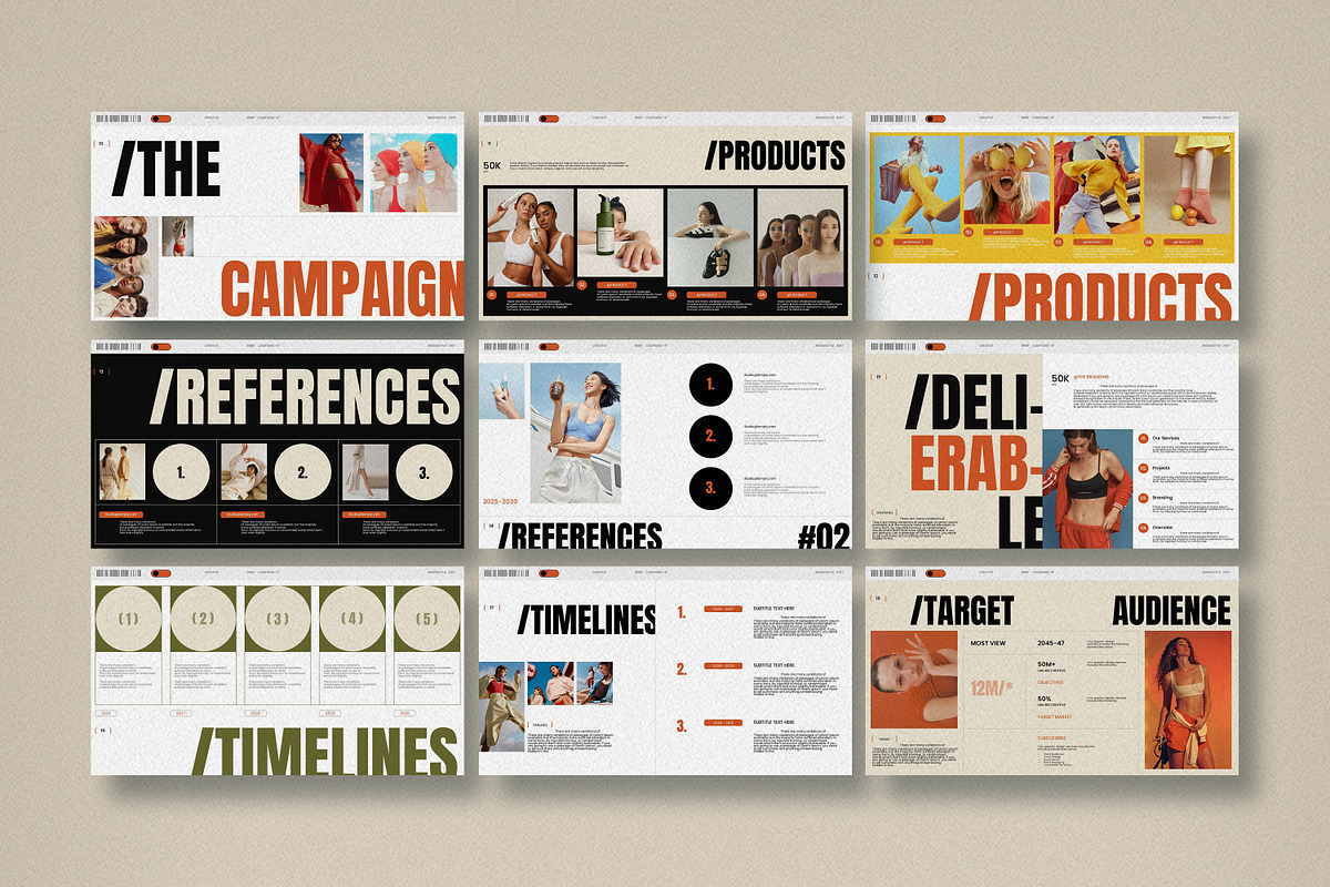 HAZE | Brief Campaign GSL Figma, a Presentation Template by Studio Temply (Photo 10 of 12)