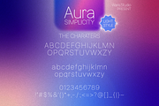 Aura Font Trio | Modern Handwritten, a Handwritten Font by Waris Studio (Thumbnail 2 of 9)