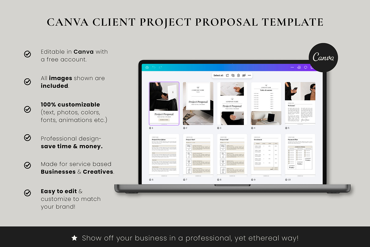 Client Project Proposal Template preview 5