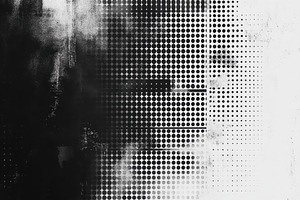 Grunge pixelated dissolve gradient b, a Photo by Iftikhar Alam