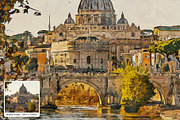 Watercolor Magic Watercolor Effect, an Action Add-On by DesignRocket (Thumbnail 6 of 8)
