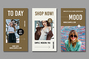 Minimal Social Media Story Template, an UI Kit Template by ContestDesign (Thumbnail 1 of 4)