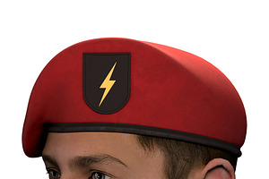 Military Red Beret Of Special Forces