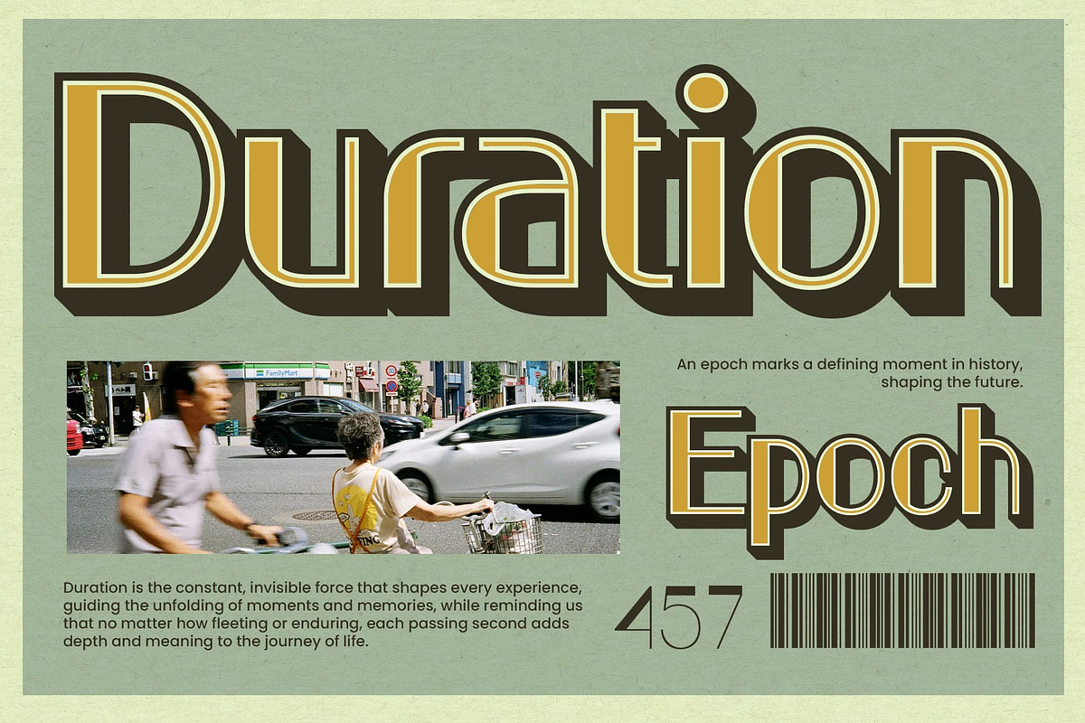Geizla 3D, a Sans Serif Font by Craft Supply Co. (Photo 7 of 8)