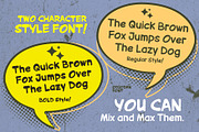 Odiodan a Comic Strip Font, a Handwritten Font by Rasiorise Studio (Thumbnail 12 of 12)
