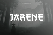 Jarene, a Font by garismantra (Thumbnail 1 of 4)