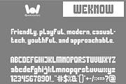 Elephant Trunk font, a Font by weknow (Thumbnail 5 of 8)