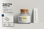 Sugar Bag Mockup, a Packaging Mockup by Getdesign (Thumbnail 1 of 5)