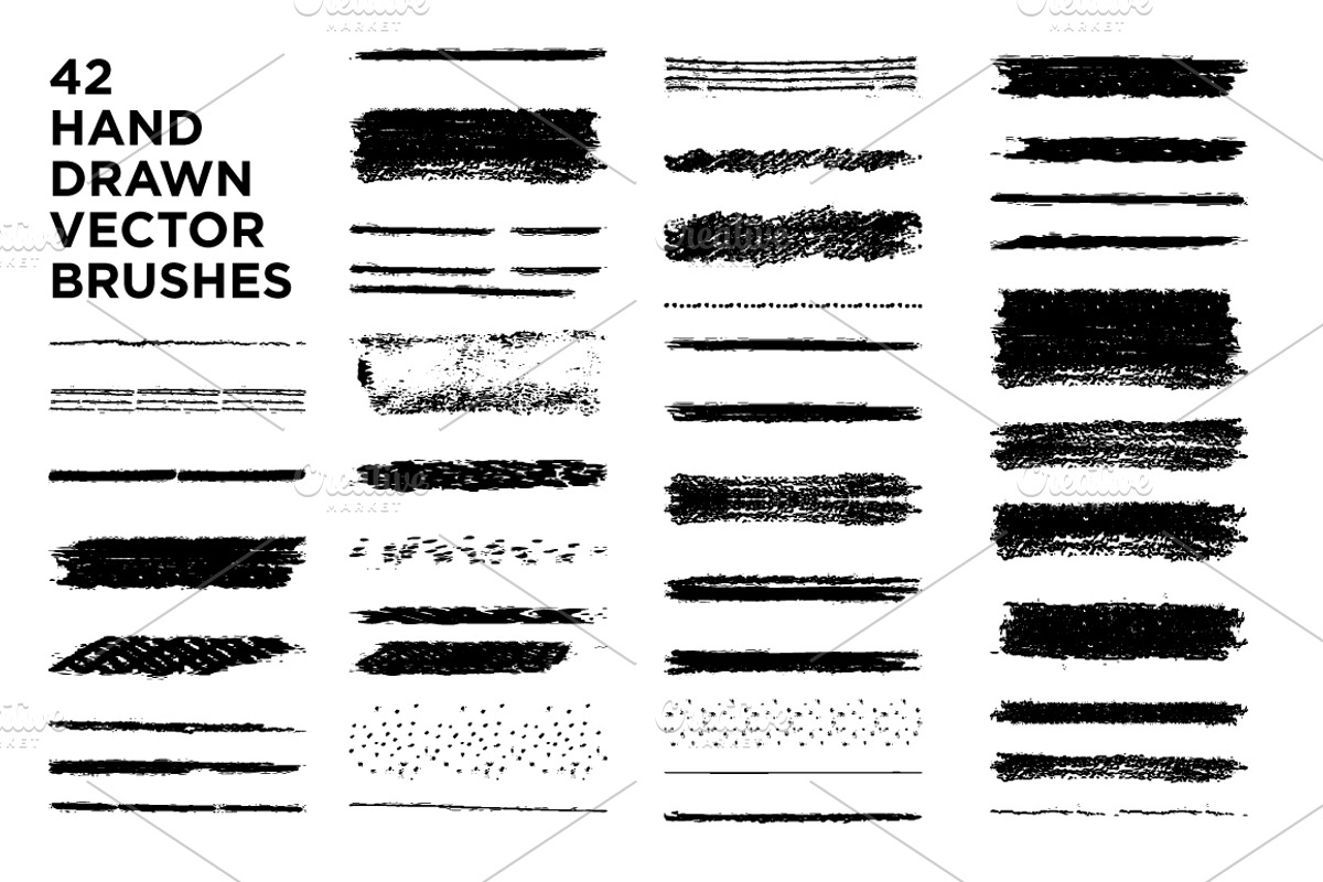 Sketchbook - Vector Brush Kit preview 2