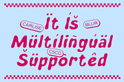 Carlise Blur, a Sans Serif Font by Craft Supply Co. (Thumbnail 4 of 8)