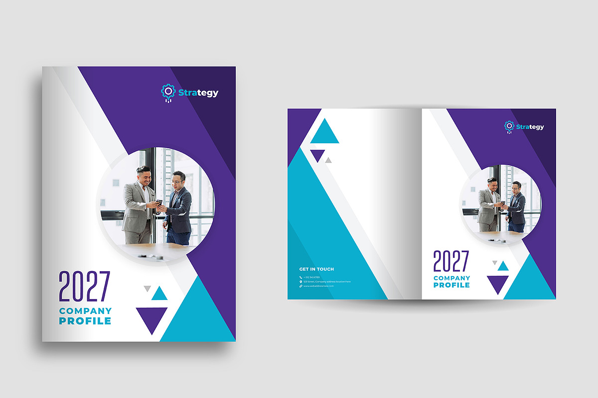 Brochure Cover Bundle, a Brochure Template by Uiparvin (Photo 6 of 14)