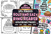 Bold and Easy Ring Bearer Coloring, a Decorative Illustration by Craftsbeefy (Thumbnail 1 of 4)