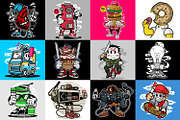 98 Cartoon Vector Bundle, an Illustration by roach_graphic (Thumbnail 10 of 15)