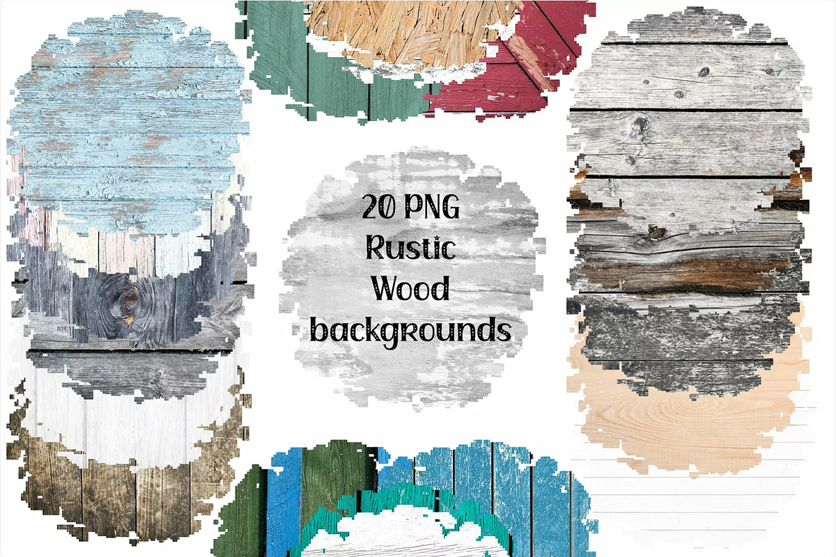Sublimation Wood Bundles, a Shape Add-On by VetalStock (Photo 3 of 12)