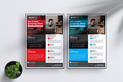 Corporate Theme Business Flyer, a Flyer Template by Graphiexperto (Thumbnail 1 of 6)