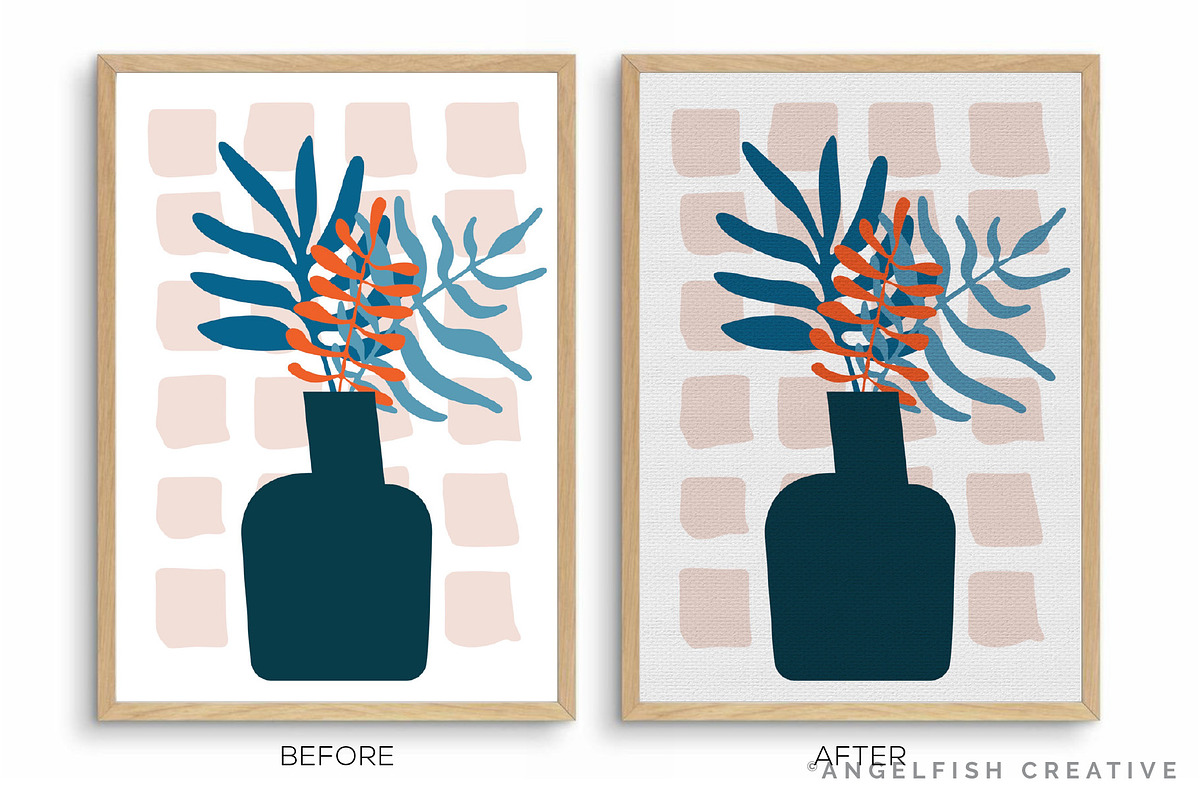 Canvas Textures Procreate Brush Set, a Brush Add-On by AngelfishCreative (Photo 12 of 12)