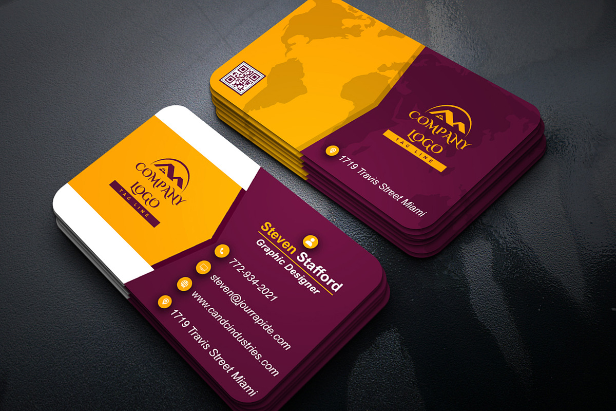 Clean Modern Business Card
