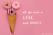 Delish Script, a Script Font by Beck McCormick (Thumbnail 5 of 11)