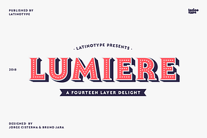 Lumiere - Family 30% off, a Serif Font by Latinotype