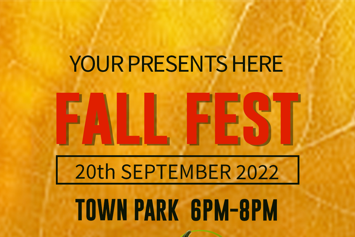Fall Festival Social Media Templates, a Social Media Template by designerzDukan (Photo 5 of 6)