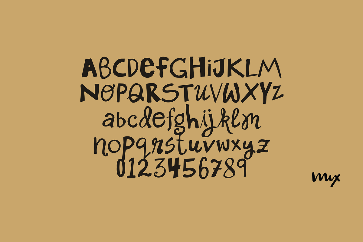 Mix Accomplice - A Ransom Note Duo, a Handwritten Font by Mix Fonts (Photo 9 of 13)