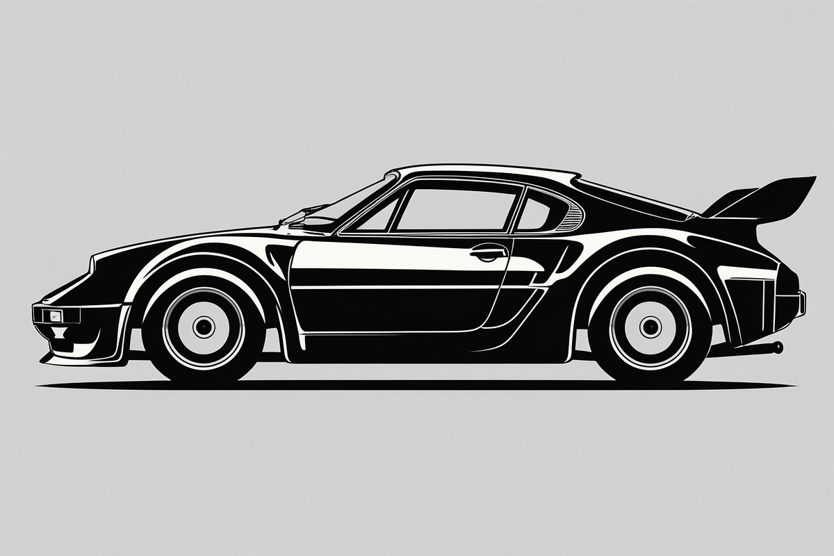 Classic Car Vector Bundle, an Illustration by Amazin_art (Photo 8 of 9)