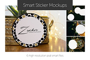 Smart Art Sticker Mockups Circles, a Product Mockup by Studio Meraki (Thumbnail 1 of 5)
