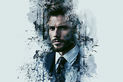 Ink Manipulation Photoshop Action, an Action Add-On by Photoshop Action (Thumbnail 7 of 10)