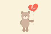 Bear in Love, a Decorative Illustration by BerryCaty (Thumbnail 10 of 15)
