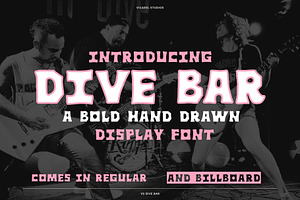 VS Dive Bar // Display Font
