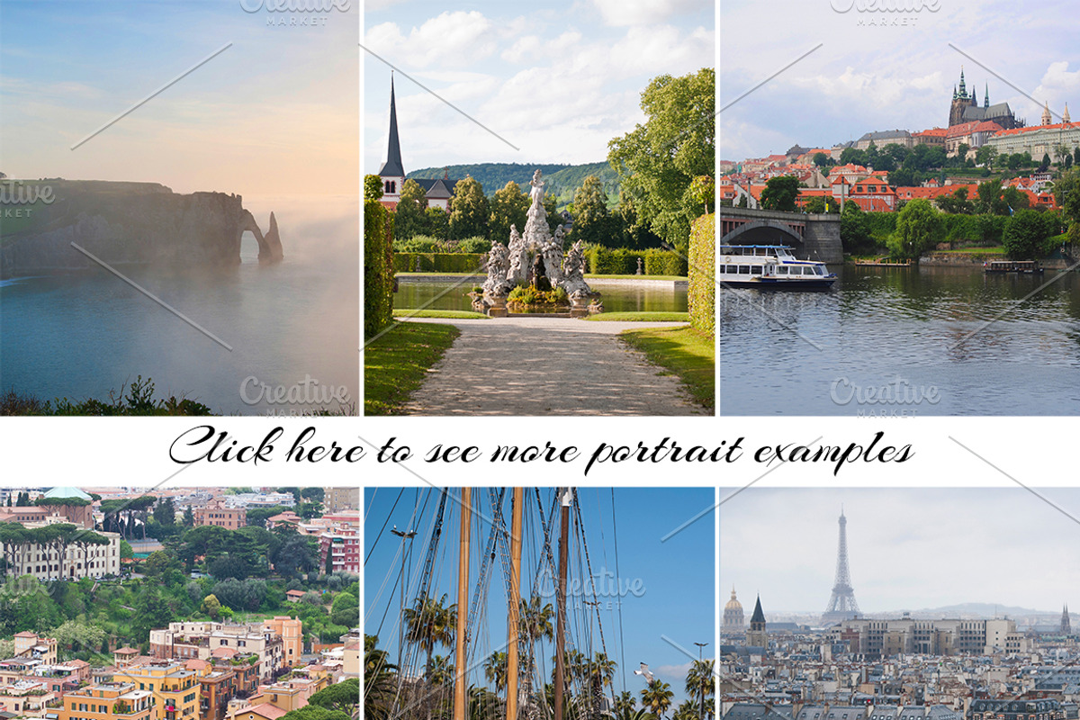 Travel Blog Photo+Handlettering Set, a Social Media Template by Spencerian Sisters (Photo 3 of 5)
