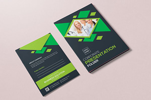 Presentation Folder Template, a Stationery Template by BrandlyTemplate
