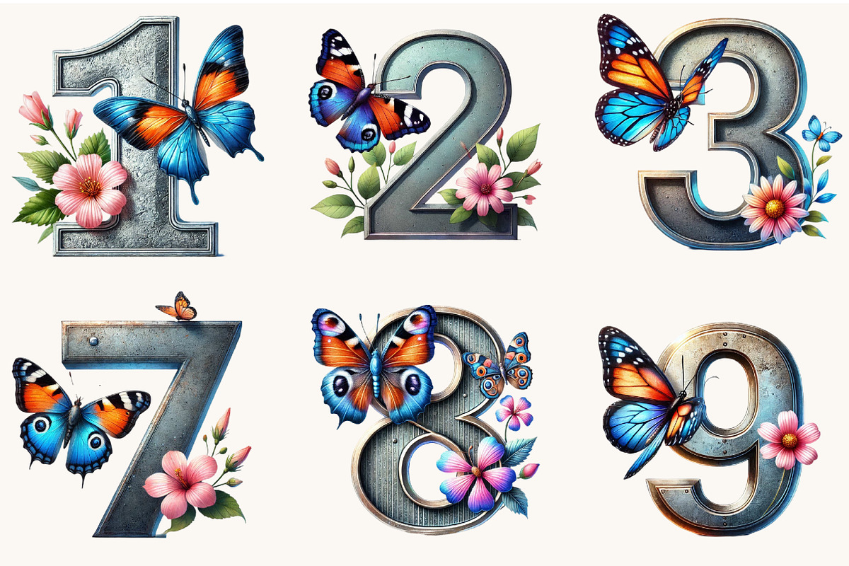 Spring Alphabet Sublimation Clipart, an Illustration by DreamArtGraphic (Photo 6 of 7)