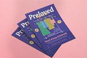 Preloved Sale Instagram Post Flyer, a Flyer Template by Tokosatsu (Thumbnail 3 of 4)