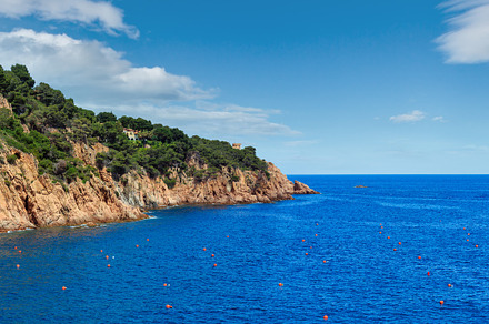 Tamariu bay, Costa Brava, Spain., a Nature Photo by YuriyB