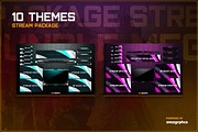 STREAM PACKAGE MEGA BUNDLE V2, a Social Media Template by Creathift (Thumbnail 5 of 19)