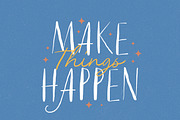 Bluebird Melody - Organic Font Duo, a Handwritten Font by Letterhend Studio (Thumbnail 3 of 9)