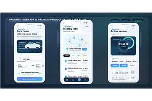 A premium mobile app UI design case, a Transportation Illustration by ZinetroN