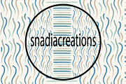 Modern Coastal, a Pattern Graphic by snadiacreations (Thumbnail 1 of 3)