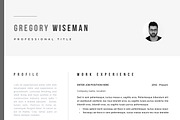 Resume Template CV Template 2 page, a Resume Template by Resume Angels (Thumbnail 3 of 9)