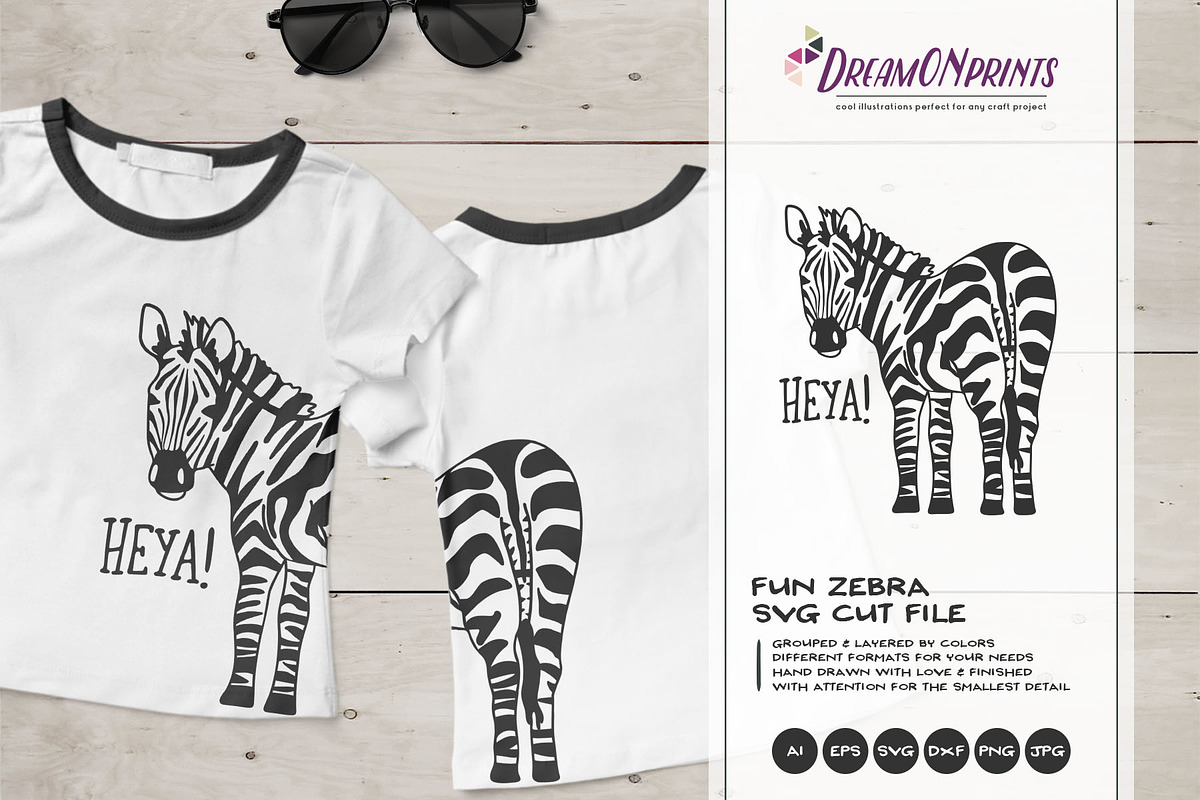The Quirky Animals | Funny SVG Set, an Animal Illustration by DreamONprints (Photo 11 of 19)