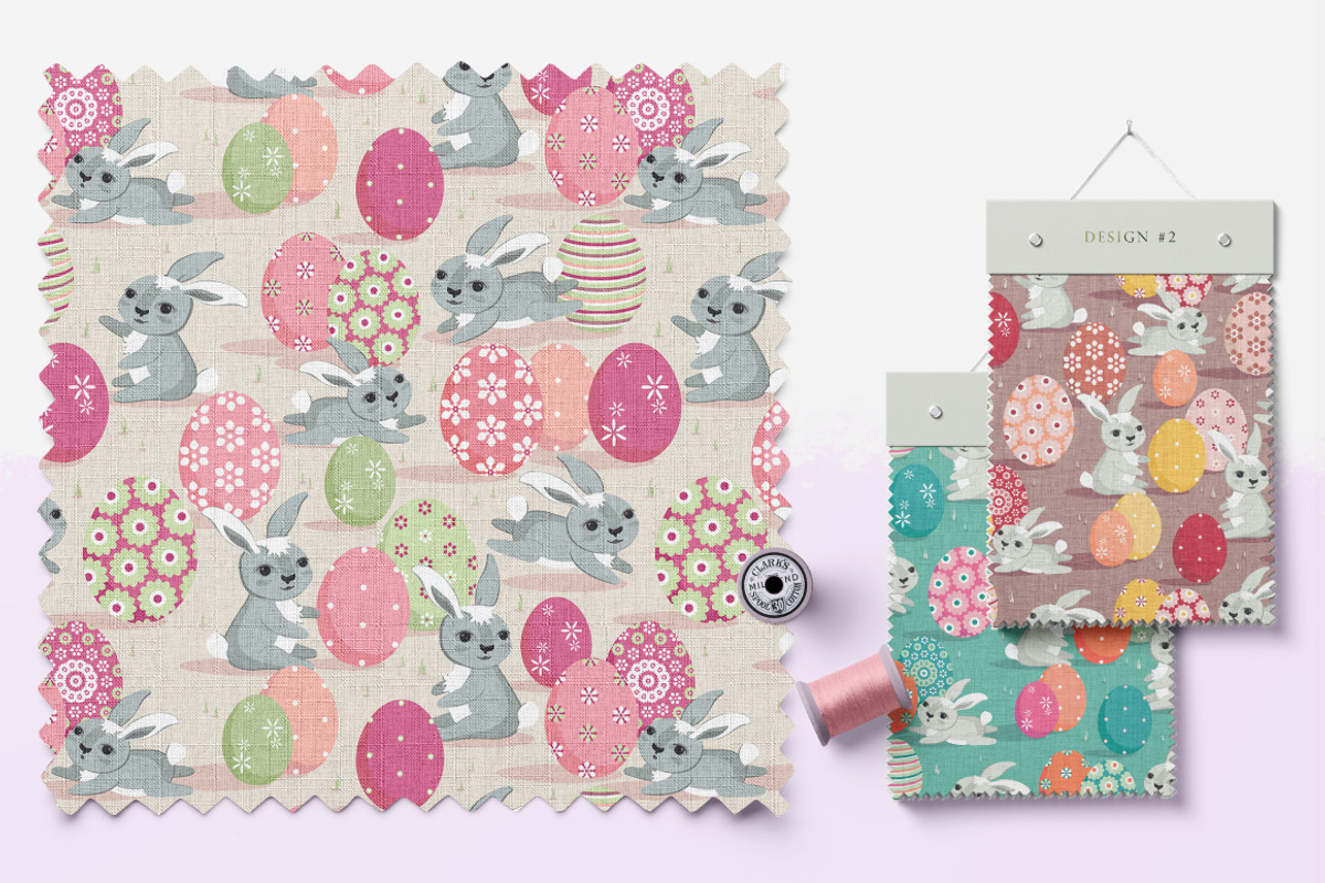 Easter bunnies– Set 1, a Pattern Graphic by Yummy (Photo 6 of 12)