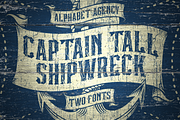 CAPTAIN TALL SHIPWRECK FONT DUO, a Serif Font by Alphabet Agency (Thumbnail 1 of 10)