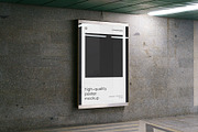 Subway Poster Mockup Bundle Metro, an Advertising Mockup by FoundImages (Thumbnail 60 of 61)