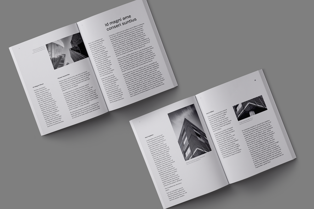 Ebook Minimalist Style Template, a Marketing Template by Meknya (Photo 7 of 18)