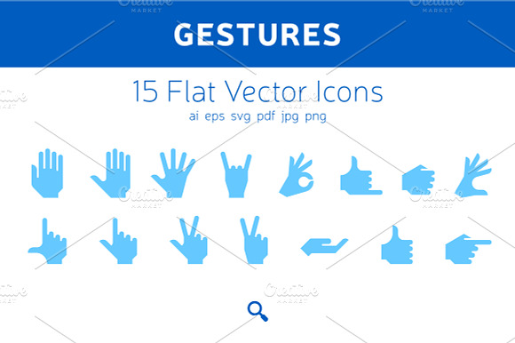 Gestures Icons