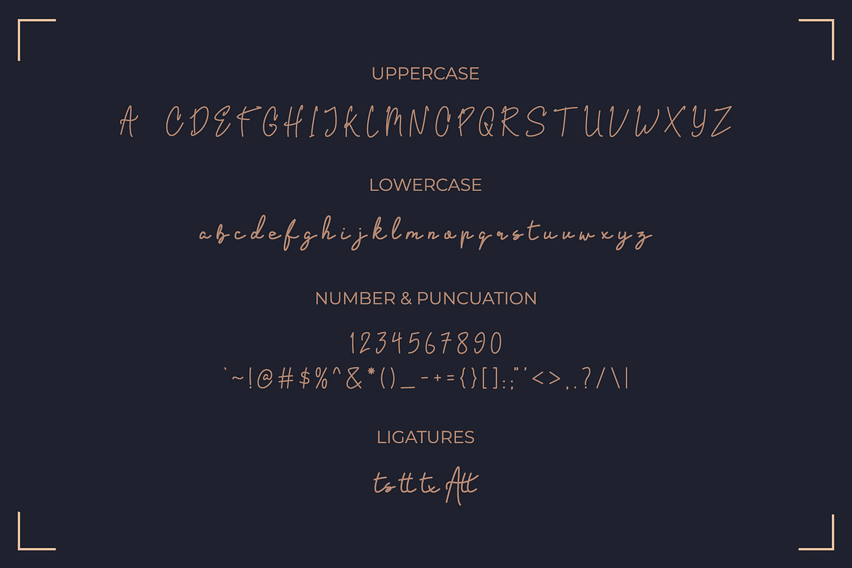 Eaglind | modern script fonts, a Script Font by Lightsense (Photo 9 of 10)