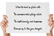 Thumbnail, a Handwritten Font by InermediaSTUDIO (Thumbnail 7 of 8)