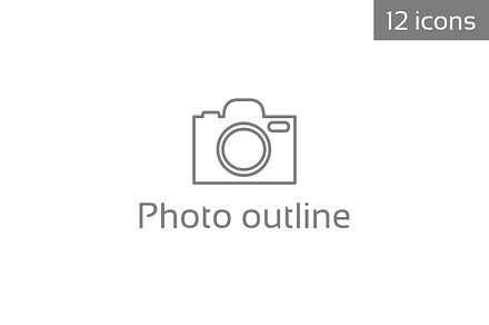 Outline Book Icon