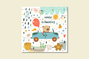 Baby shower animals, an Object Graphic by Veresk (Thumbnail 2 of 13)